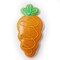 Easter Carrot Cookie Cutter 4 in B1555, CookieCutter.com, Tin Plated Steel, Handmade in the USA